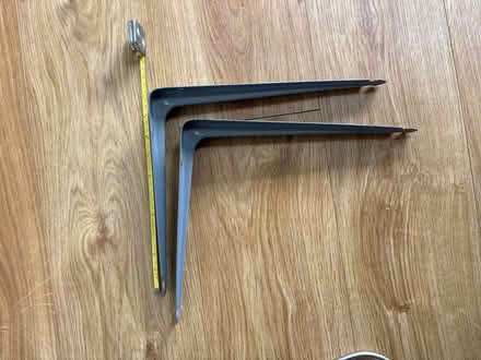 Photo of free Two brackets with 10/12” lengths (B437la) #1