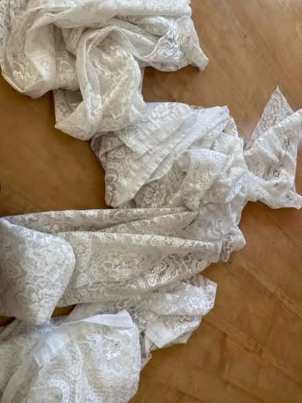 Photo of free Lace curtains (Chineham RG24) #1