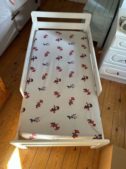Photo of free Children's Wooden Bed with Mattress and Fitted Sheets (East Pit CB1) #1