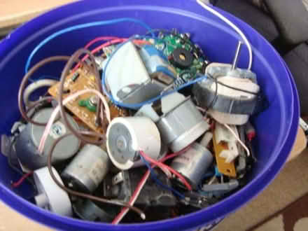 Photo of free Tin of small electric motors most 12 volt (Ferndale DY11) #2