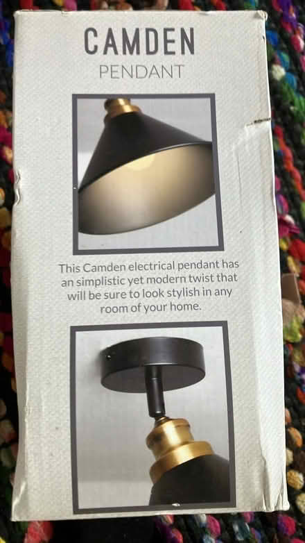 Photo of free Metal pendant light (Newhaven BN9) #3