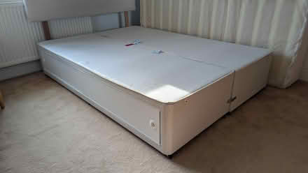 Photo of free Double bed & headboard (NO mattress) (Kenton HA3) #1