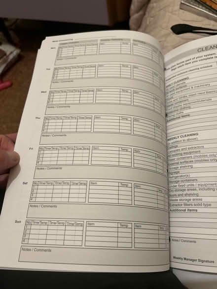 Photo of free Cleaning schedule for caterers (Brockley SE4) #3