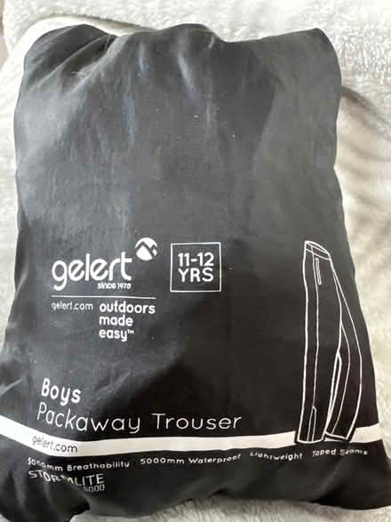 Photo of free Gelert waterproof trousers 11-12yrs (Burpham surrey) #1