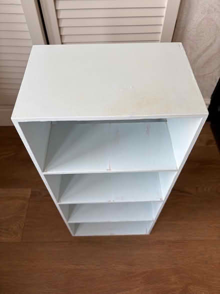 Photo of free Light blue shelving unit (Hove, BN3) #2
