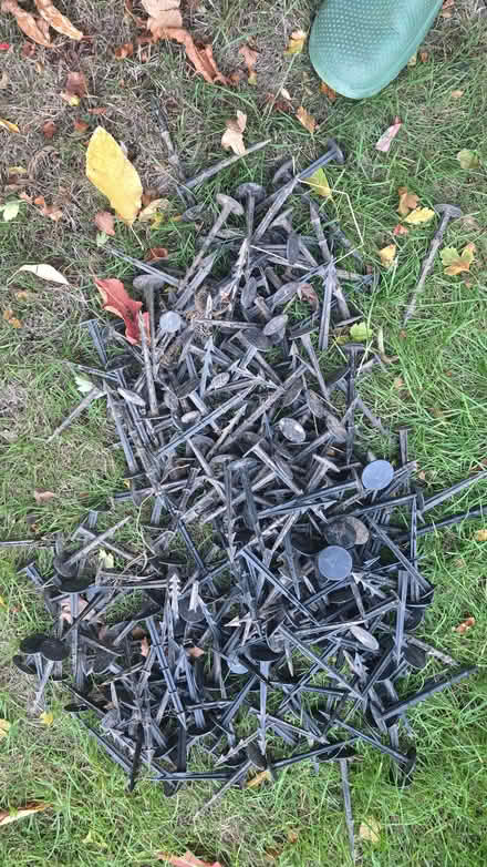 Photo of free Weed membrane pegs (Hawkwell SS5) #1