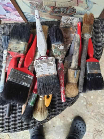 Photo of free Used paintbrushes (Stroud central GL5) #1