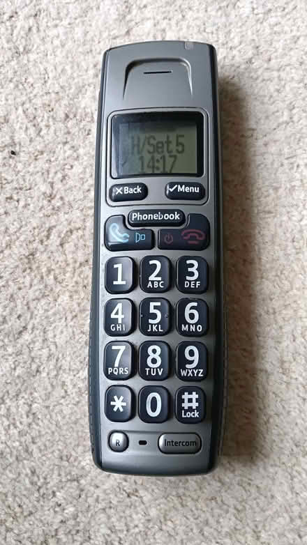 Photo of BT freestyle 750 handset (Sidley TN40) #1
