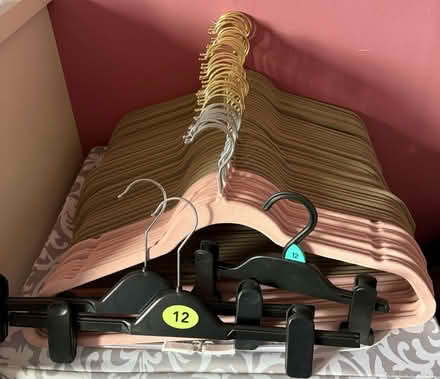Photo of free Bundle of non slip coat hangers (Meden Vale) #2