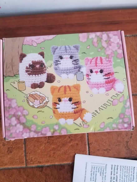 Photo of free Cat crochet kit (Gloucester GL1) #1