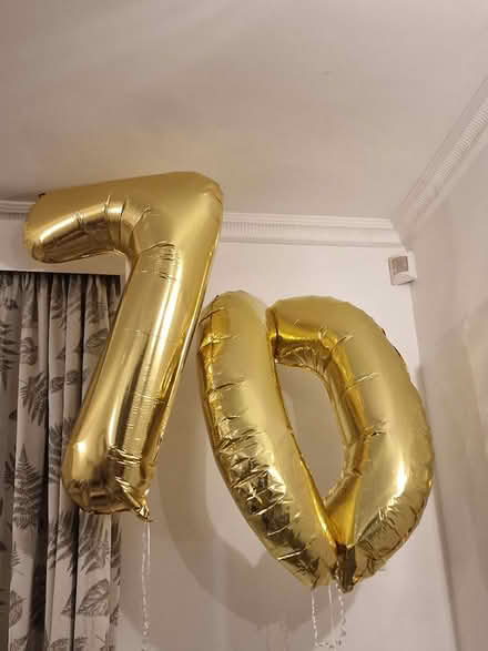 Photo of free 70th birthday balloons (Bradway, S17) #1