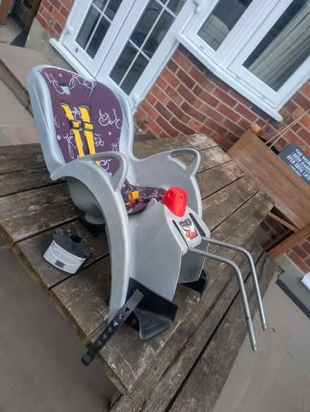 Photo of free Rear bike seat (Kinson Village Green Stocks BH10) #1