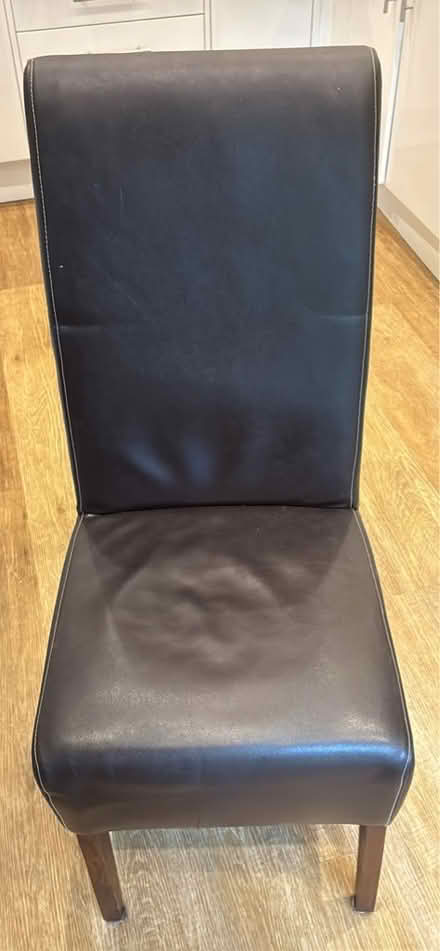 Photo of free Six g-plan leather upholsterd chairs (Golden Triangle NR2) #1