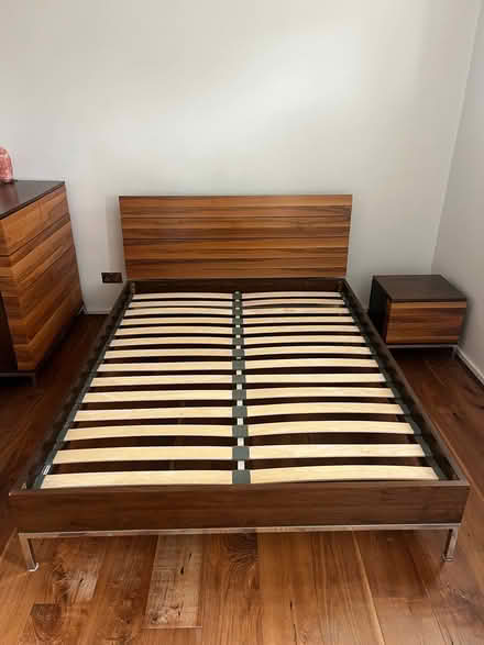 Photo of free Double bed + mattress futon (Swiss Cottage NW8) #3
