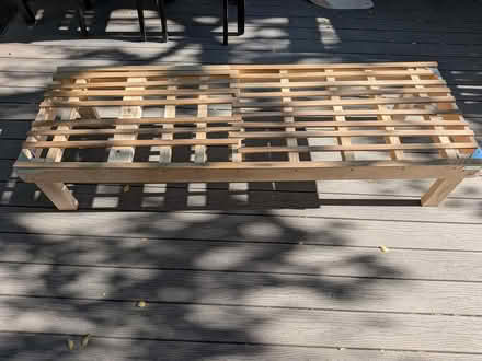 Photo of free Home made wooden bench (South Boulder) #1