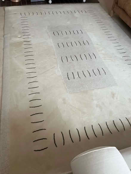 Photo of free Large Beige Rug (Chargrove GL53) #2