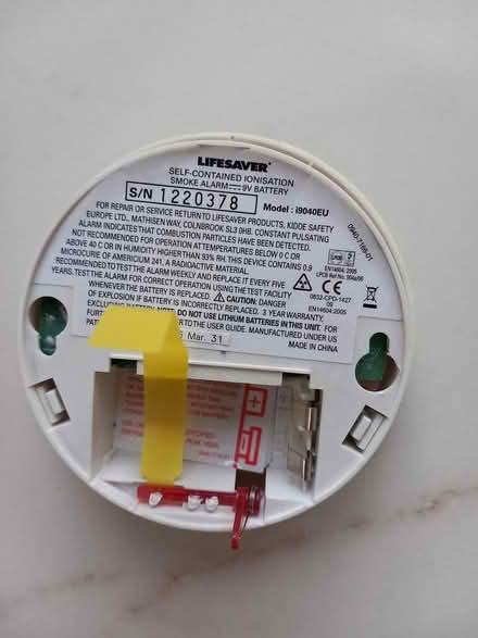 Photo of free Smoke alarm (Hampshire PO8) #2