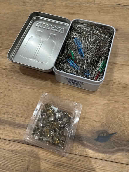 Photo of free Drawing pins and paper clips (Peasedown St John BA2) #1