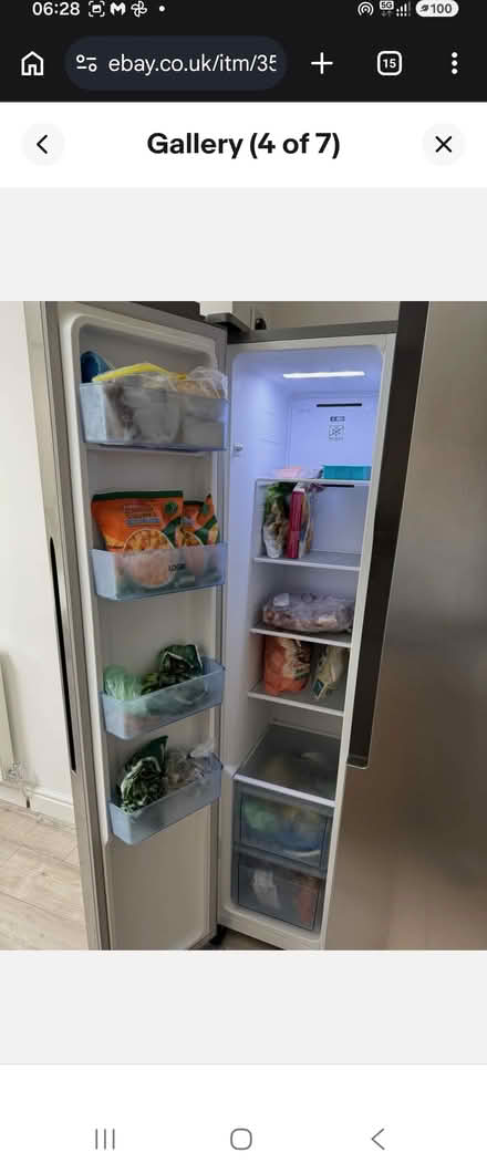 Photo of free Semi working order fridge freezer (Borough SE1) #4