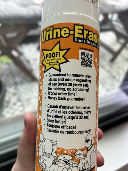 Photo of free Urine-Erase (Dufferin & Dupont) #1