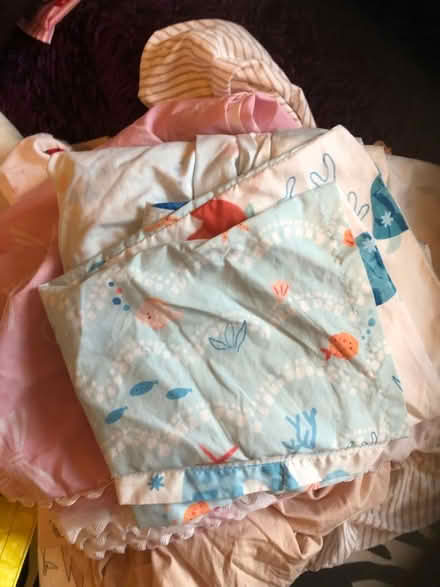 Photo of free Fitted cot sheets etc (Gracemount EH17) #4