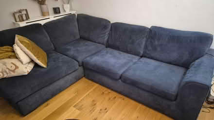 Photo of free Navy DFS 4 seater corner sofa bed (E3 4) #1