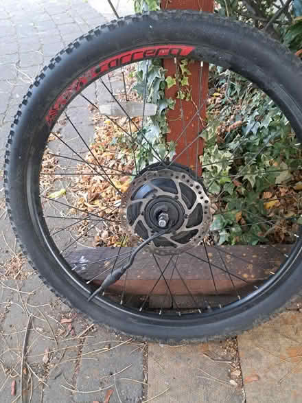 Photo of free Electric Bike Wheel 36volts 27.5" (Hayes UB3) #1