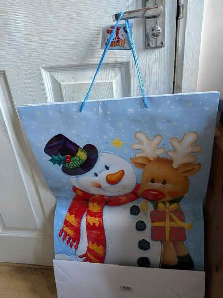 Photo of free Two large Christmas gift bags (Shippon OX13) #2