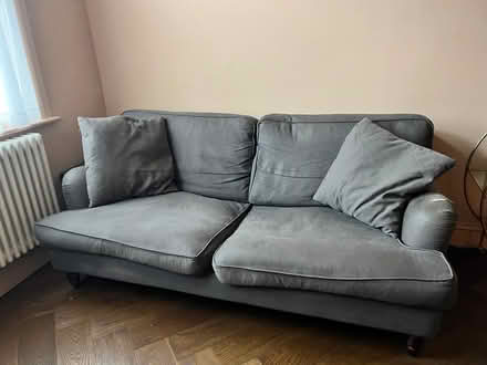 Photo of free Large Grey Sofa (Plumstead SE18) #1