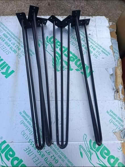 Photo of free 4x Hairpin Legs (Kiveton S26) #1