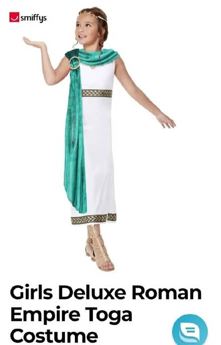 Photo of Kids 10 year old girl Roman toga outfit (Woodford IG8) #1