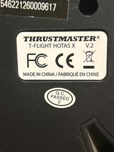 Photo of free Thrustmaster t-flight hotas x (Dursley GL11) #2