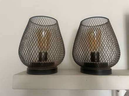 Photo of free 2x industrial style lamps (Abbey wood SE2) #1