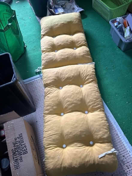 Photo of free Sun lounger cushion (Prestbury SK10) #1