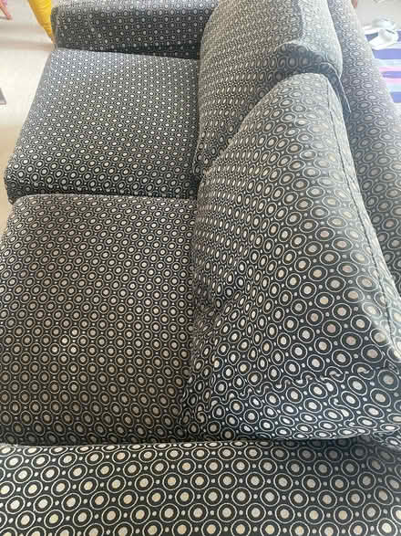 Photo of free Navy sofa (Salisbury) #1