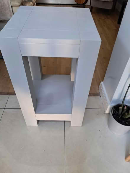 Photo of free Tall block table (Dublin) #3