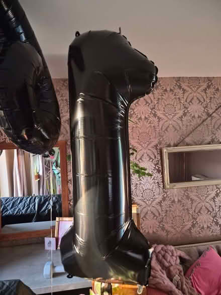 Photo of free '1' and '6' helium balloons (Walnut Tree MK7) #1