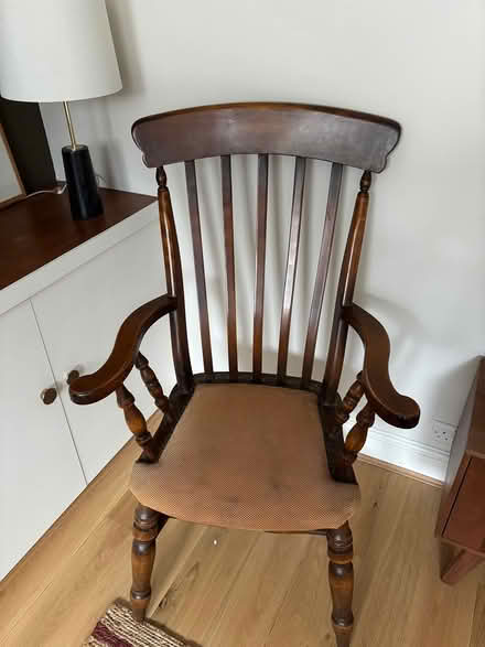 Photo of free Antique wooden chair (SW18) #1