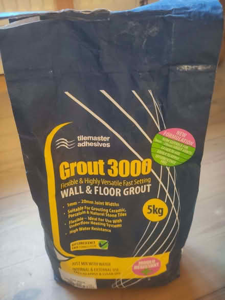 Photo of free White grout for tiling (Cowley OX4) #2