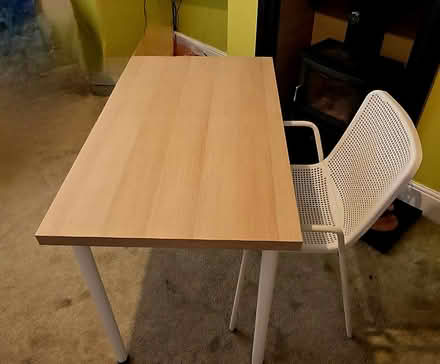 Photo of free IKEA desk table and chair (Broadbridge Heath RH12) #1
