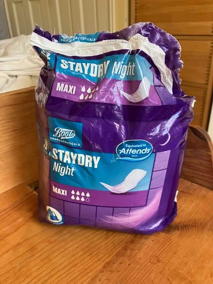 Photo of free Boots Staydry maxi pads (Bisley Road GL5) #1