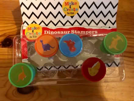 Photo of free Dinosaur stampers (Latchford WA4) #1