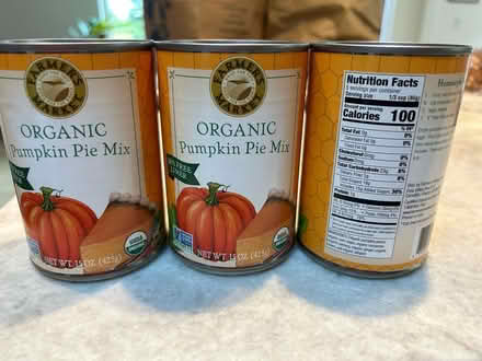 Photo of free Organic pumpkin Pie Mix (Wedgwood) #1