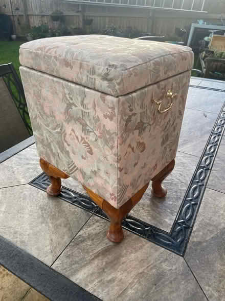 Photo of free Upholstered Foot Stool (Penrith CA11) #1