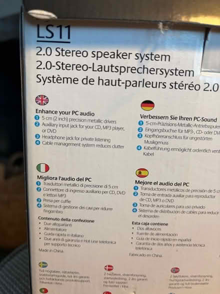 Photo of free Logitech stereo speaker system (Hitchin Herts SG4) #4