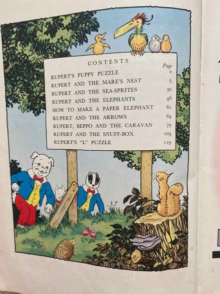 Photo of free Rupert the Bear Book (Cheltenham Fairview GL52) #4