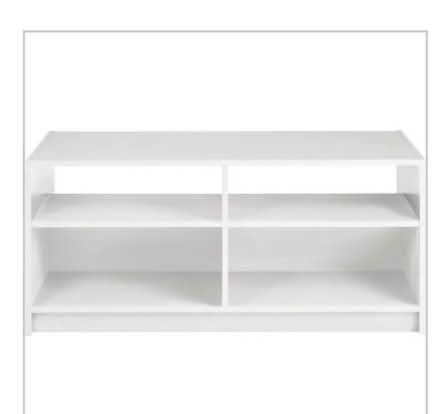 Photo of free White tv unit (Bottesford NG13) #1