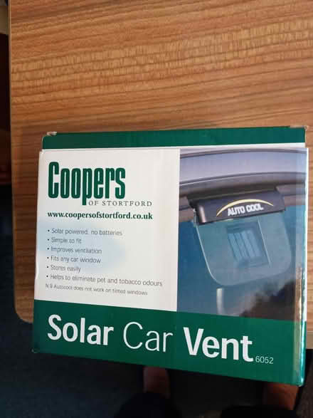 Photo of free Solar car vent (Bexhill tn40) #1