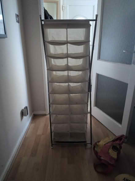 Photo of free Canvas shoe storage tower (Kingsteignton TQ12 3) #1