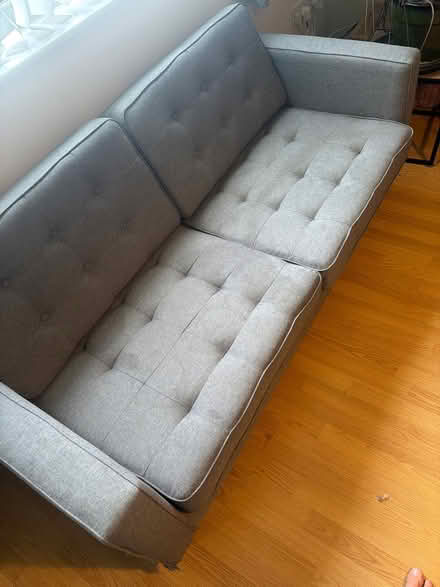 Photo of free 2 seater couch (Liverpool L25) #1